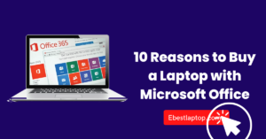 Laptop with Microsoft Office